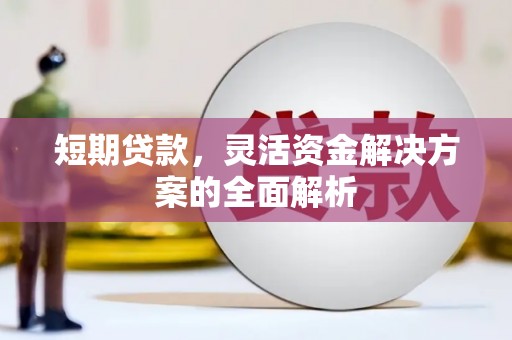 安顺短期贷款，灵活资金解决方案的全面解析