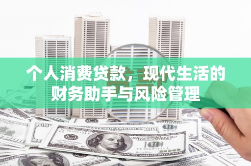 安顺个人消费贷款，现代生活的财务助手与风险管理