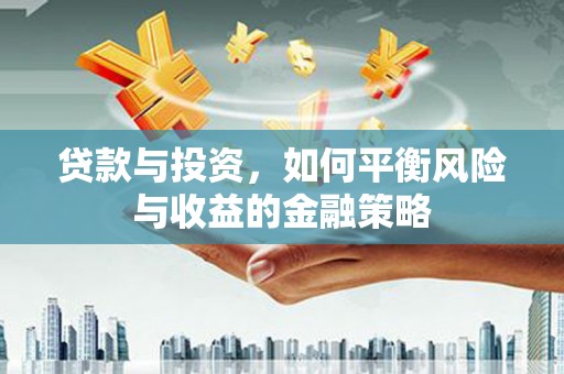 安顺贷款与投资，如何平衡风险与收益的金融策略